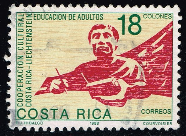 Costa Rica #401 Adult Education; Used