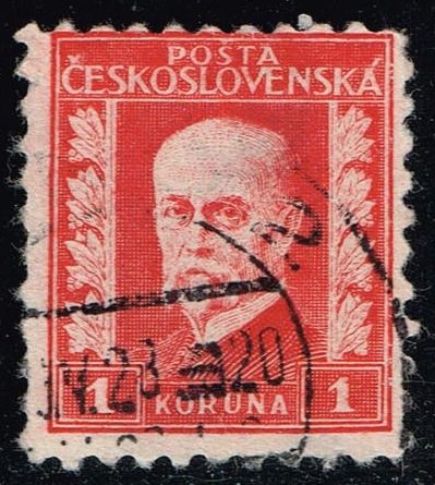 Czechoslovakia #131 President Masaryk; Used