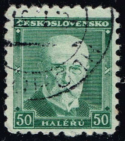 Czechoslovakia #168 President Masaryk; Used