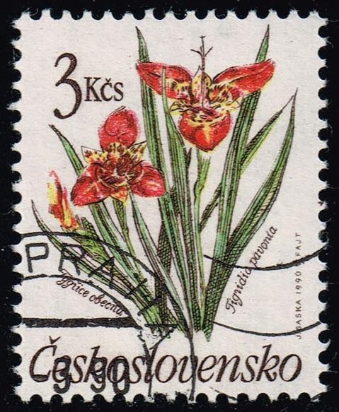 Czechoslovakia #2781 Flowers; CTO