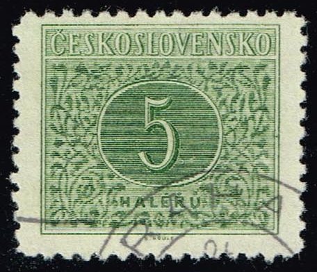 Czechoslovakia #J82 Postage Due; CTO