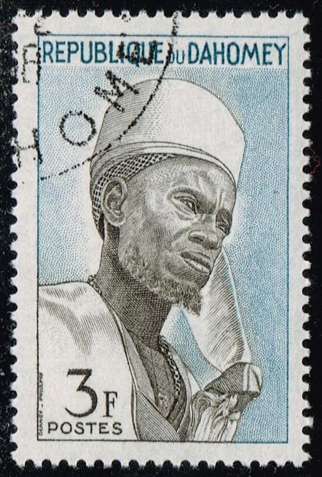 Dahomey #161 Bariba Chief of Nikki; CTO