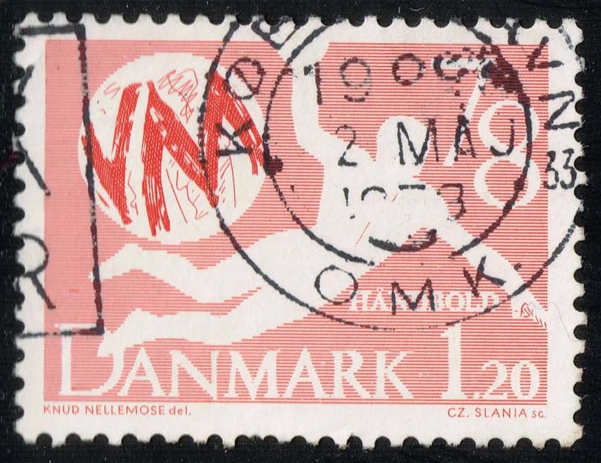 Denmark #611 Handball; Used