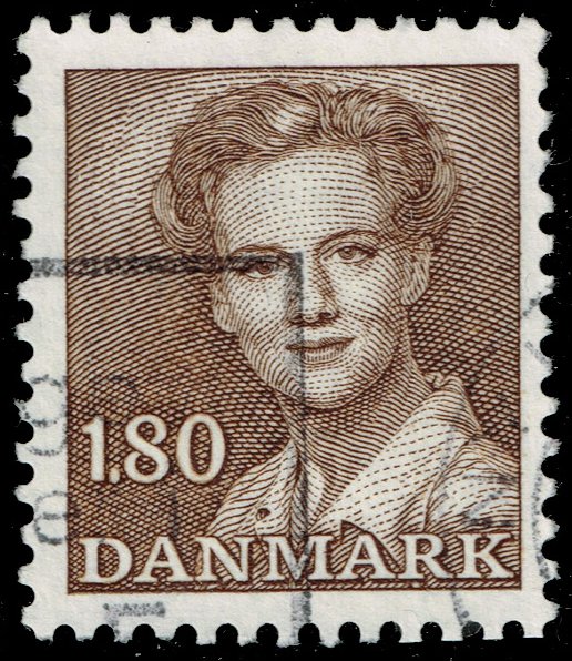 Denmark #702 Queen Margrethe II; Used