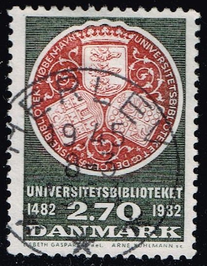 Denmark #731 University Library; Used
