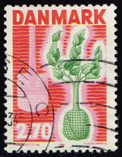 Denmark #749 Plant A Tree Campaign; Used
