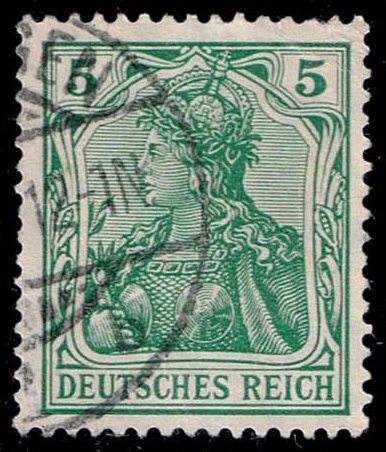 Germany #82 Germania; Used