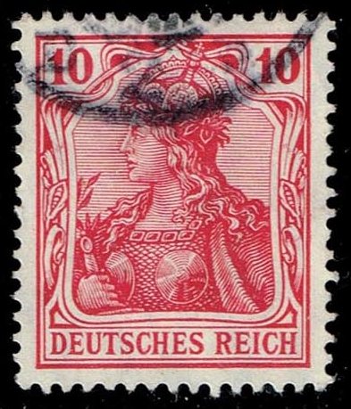 Germany #83 Germania; Used