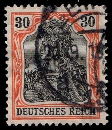 Germany #86 Germania; Used