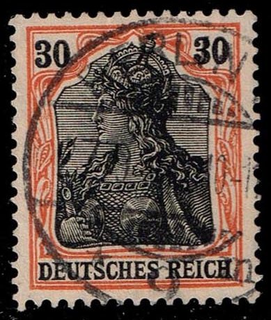 Germany #86 Germania; Used