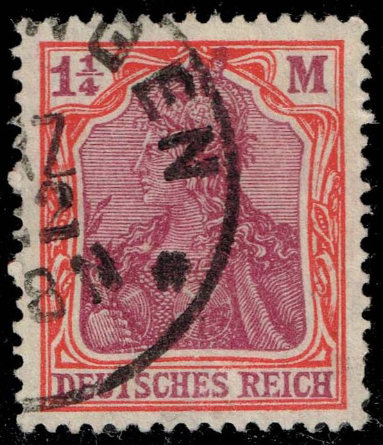 Germany #130 Germania; Used