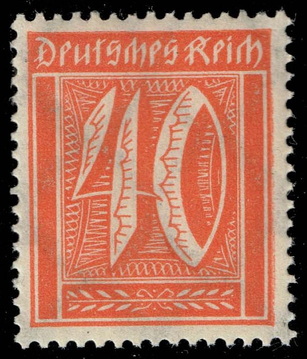 Germany #166 Numeral; MNH