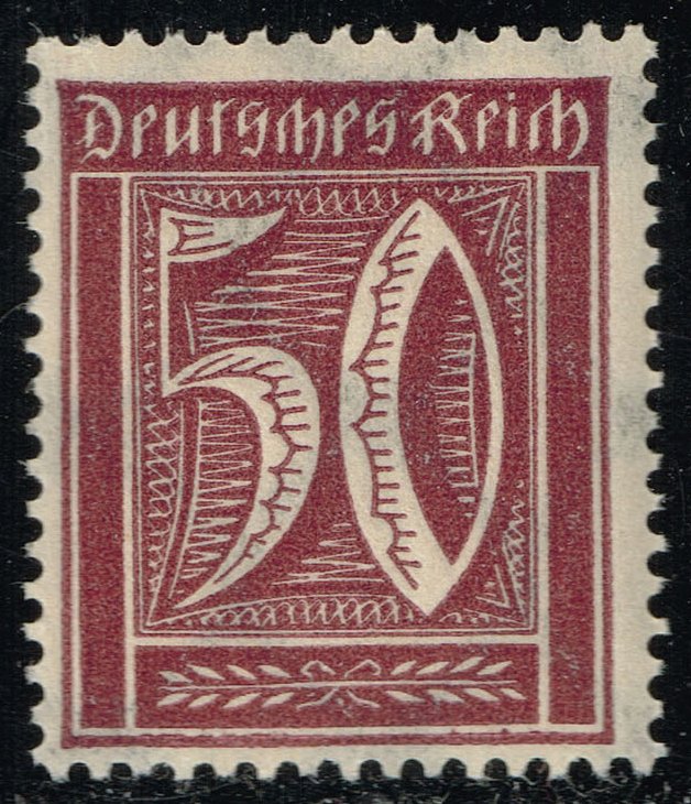 Germany #167 Numeral; MNH