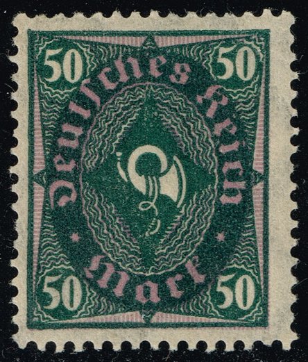 Germany #184 Post Horn; MNH