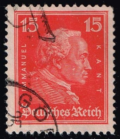 Germany #356 Immanuel Kant; Used