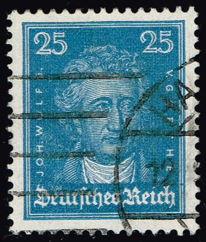 Germany #358 Johann Wolfgang von Goethe; Used