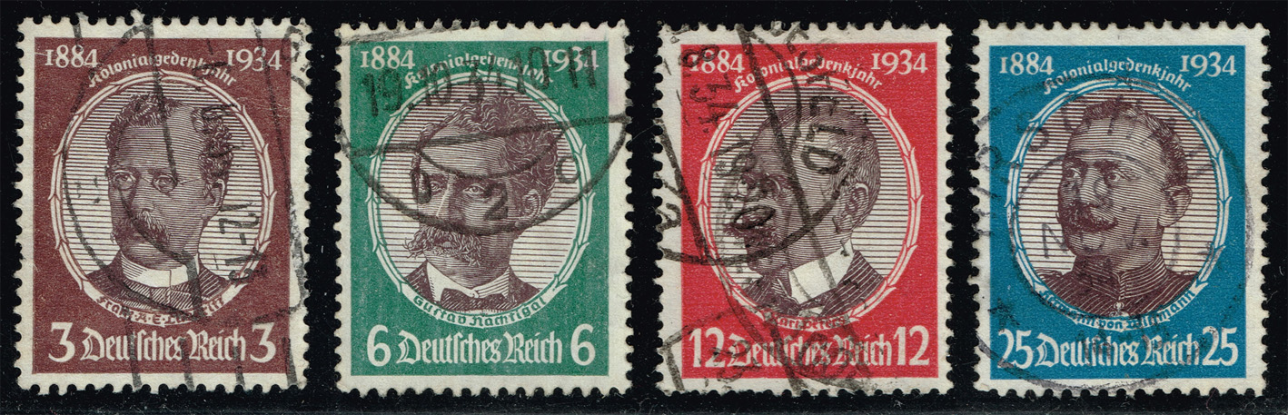 Germany #432-435 Lost Colonies Set of 4; Used