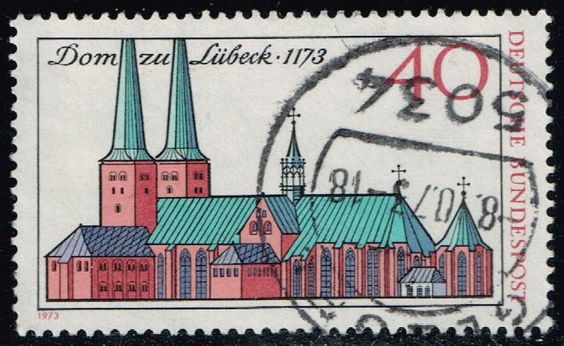 Germany #1125 Lubeck Cathedral; Used