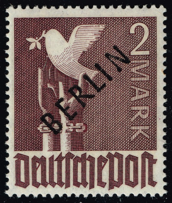 Germany #9N18 Peace Dove; Unused