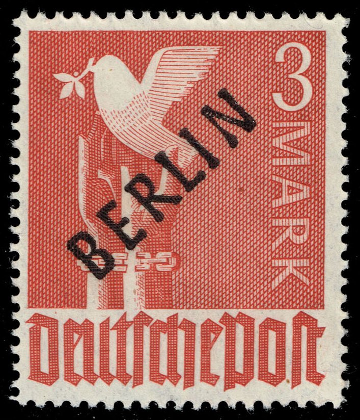 Germany #9N19 Peace Dove; Unused