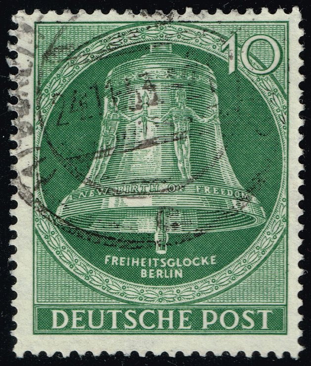 Germany #9N95 Freedom Bell; Used