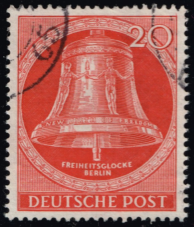 Germany #9N96 Freedom Bell; Used