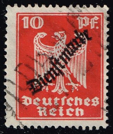 Germany #O55 Official - Eagle; Used