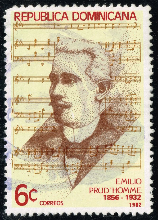 Dominican Rep. #864 Emilio Prud'Homme; Used