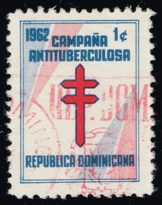 Dominican Rep. #RA33 Lorraine Cross; Used