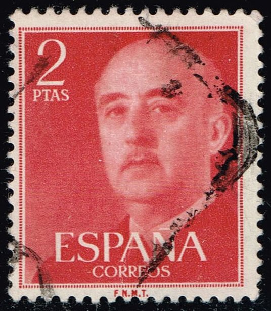 Spain #829 Gen. Francisco Franco; Used