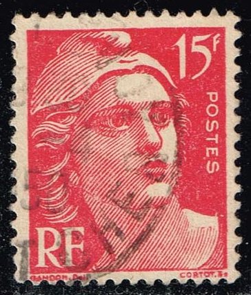 France #602 Marianne; Used