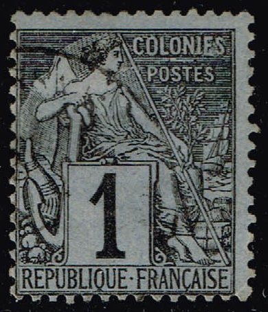 French Colonies #46 Commerce; Used