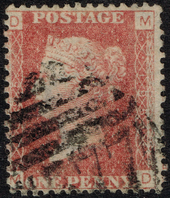 Great Britain #33 Queen Victoria P#195; Used
