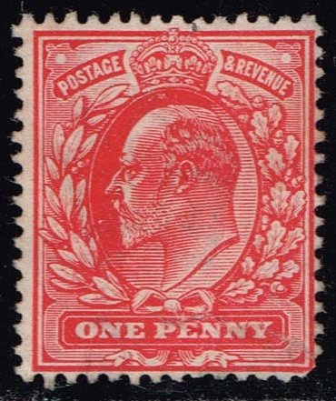 Great Britain #128 King Edward VII; Used