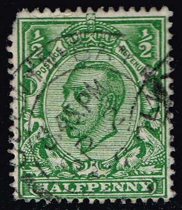 Great Britain #153 King George V; Used