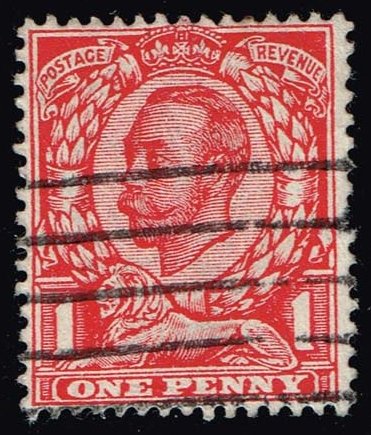 Great Britain #154 King George V; Used