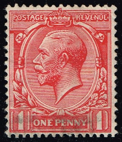 Great Britain #160 King George V; Used