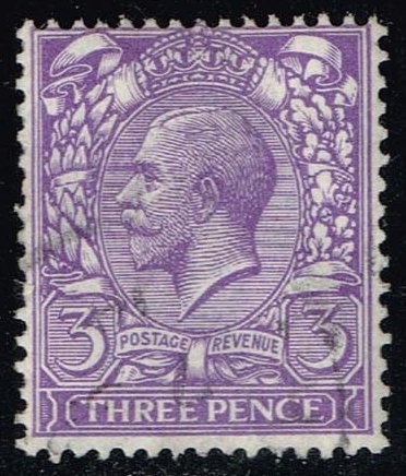 Great Britain #164 King George V; Used