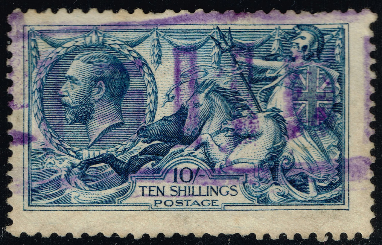 Great Britain #175a Britannia Rules the Waves; Used