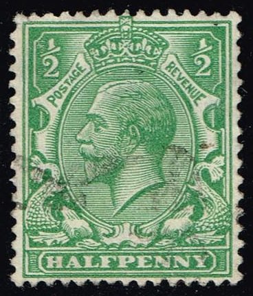 Great Britain #187 King George V; Used