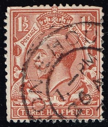 Great Britain #189 King George V; Used