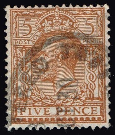 Great Britain #194 King George V; Used