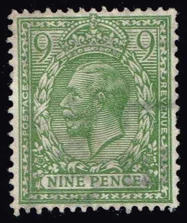 Great Britain #198 King George V; Used
