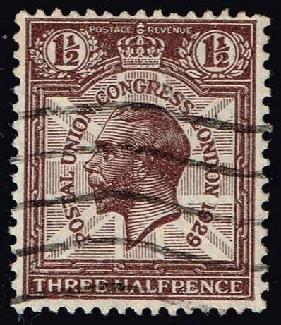 Great Britain #207 King George V; Used