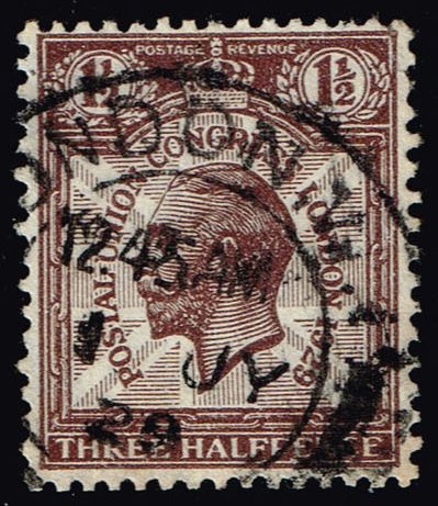 Great Britain #207 King George V; Used