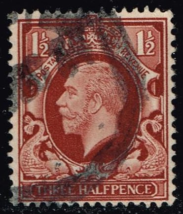 Great Britain #212 King George V; Used