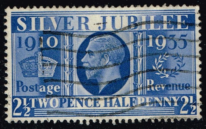 Great Britain #229 Silver Jubilee Issue; Used