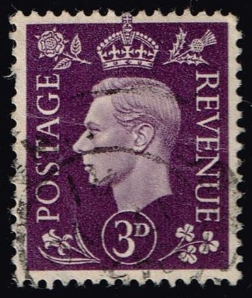 Great Britain #240 King George VI; Used