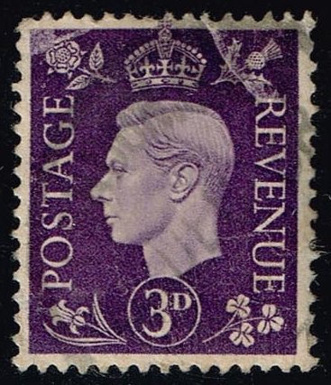 Great Britain #240 King George VI; Used