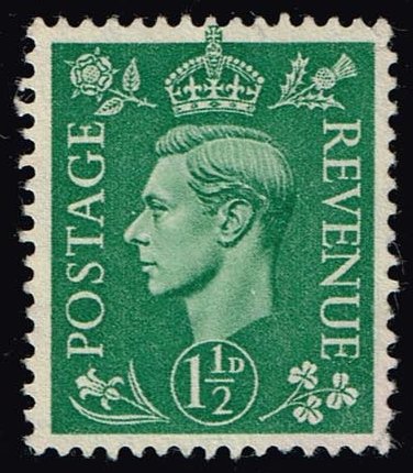 Great Britain #282 King George VI; Used